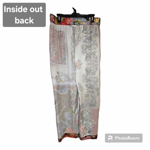 Zara Multicolor Patchwork Pants - Picture 4 of 8